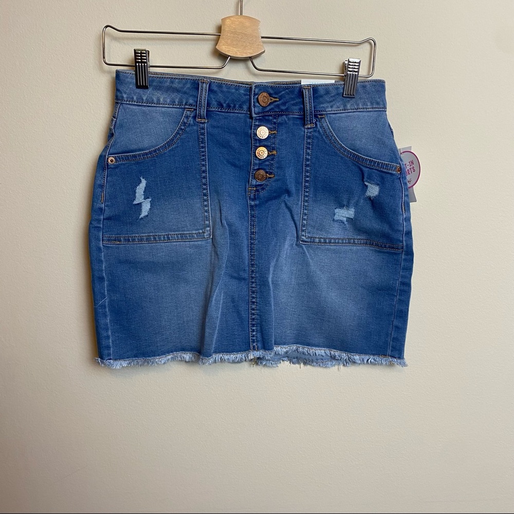 Justice high waist skirt with built in shorts size 16